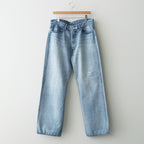 FADED SELVEDGE LIGHT DENIM PANTS #LIGHT INDIGO [A26SP02DE]