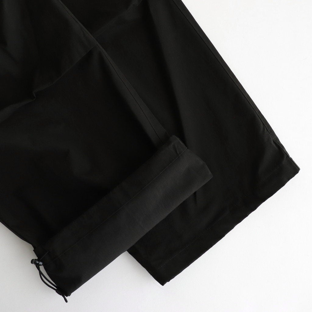 Parachute Belted Pants #Almost Black [AOESPT015]