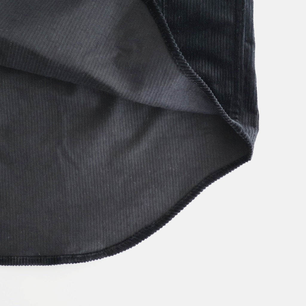 綿コーデュロイジャケット #BLACK [HP-B029-051]