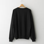 SUPER HIGH GAUGE SWEAT P/O #INK BLACK [A25AP02CU]