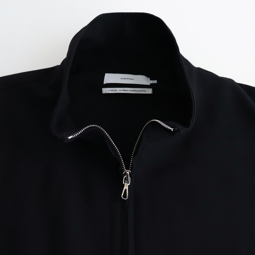 Tropical Wool Track Blouson #BLACK [GU251-30241]