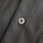 Solotex Twill S/S Oversized Box Shirt #GRAY [GM261-50159B]