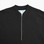 ハーフZipスウェットPO #BLACK [D226-T11101]