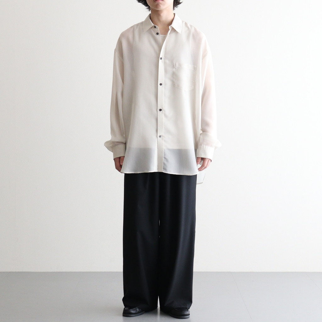 男性モデル(ハラ):172cm 58kg 着用サイズ：3