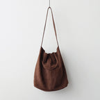 3WAY LARGE TOTE （OIL SUEDE） #COFFEE BROWN [L-1]