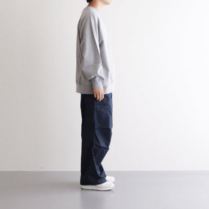 Ultra Compact Terry Crew Neck Sweater #H.GRAY [GM243-70142]