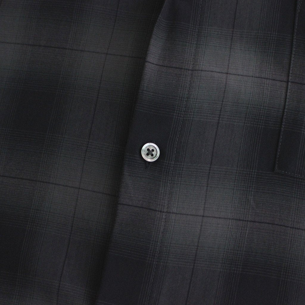 OVERSIZED LAYERED SHIRT #NAVY CHECK [ST.547-2]