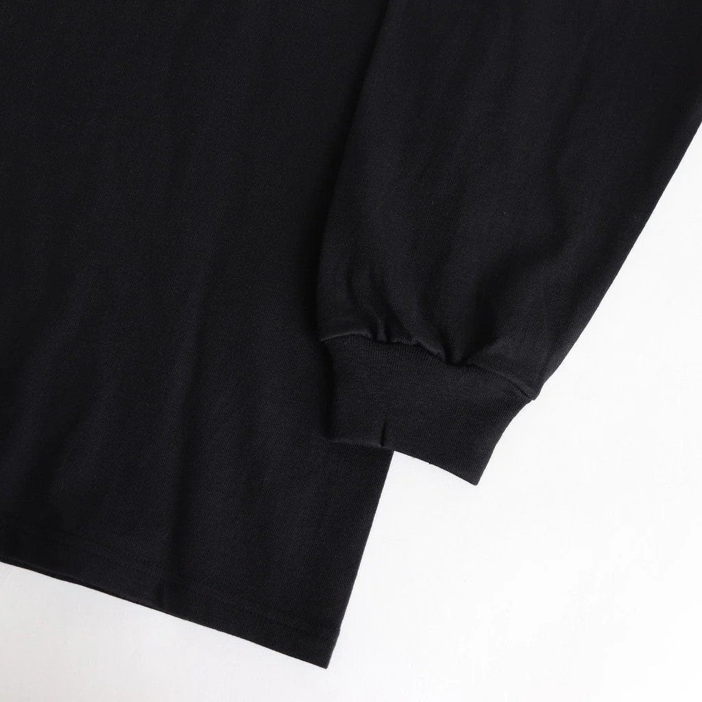 L/S Oversized Tee #BLACK [GU253-70113B]