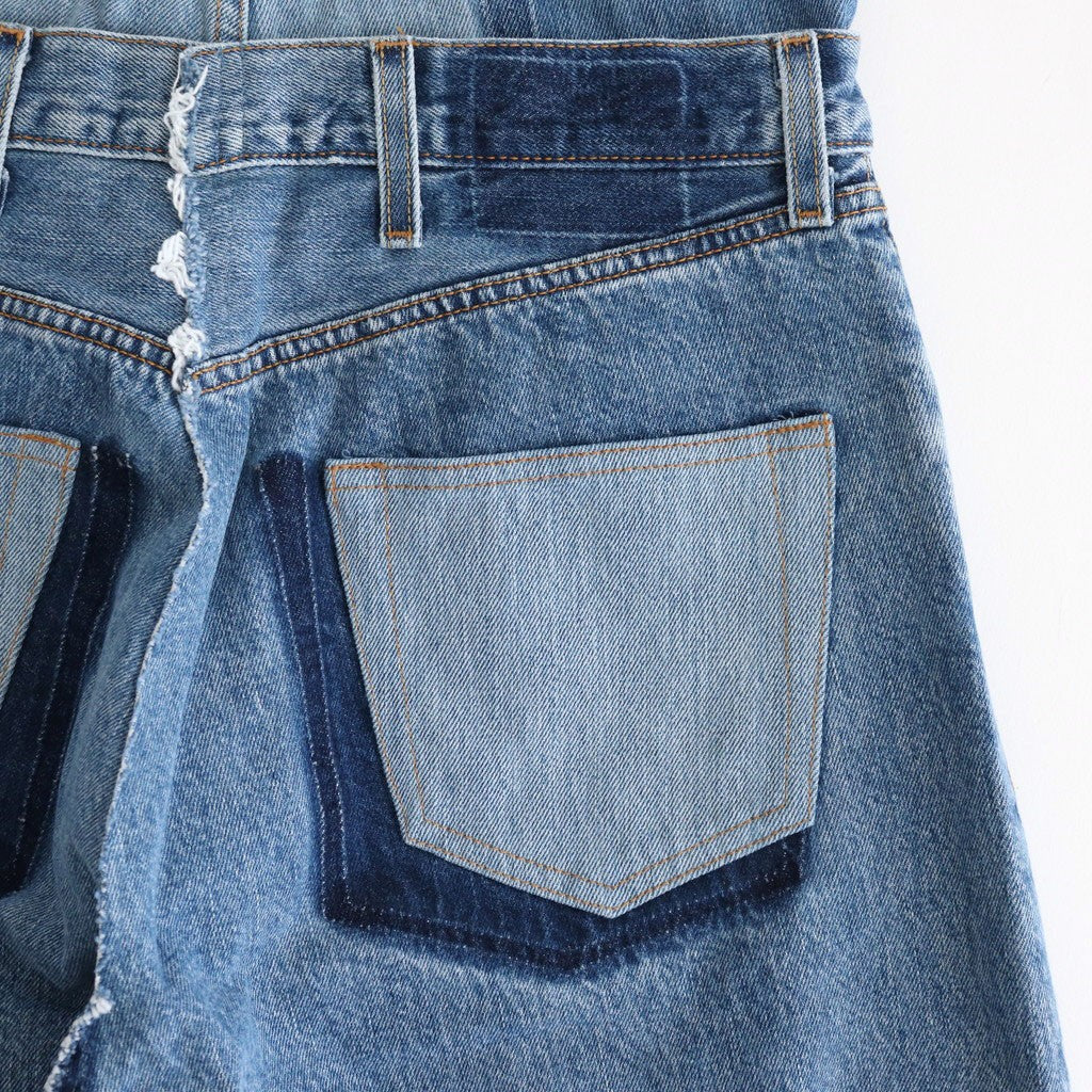 W WAIST DENIM PT #SIZE:2 D [Q25A-T018]