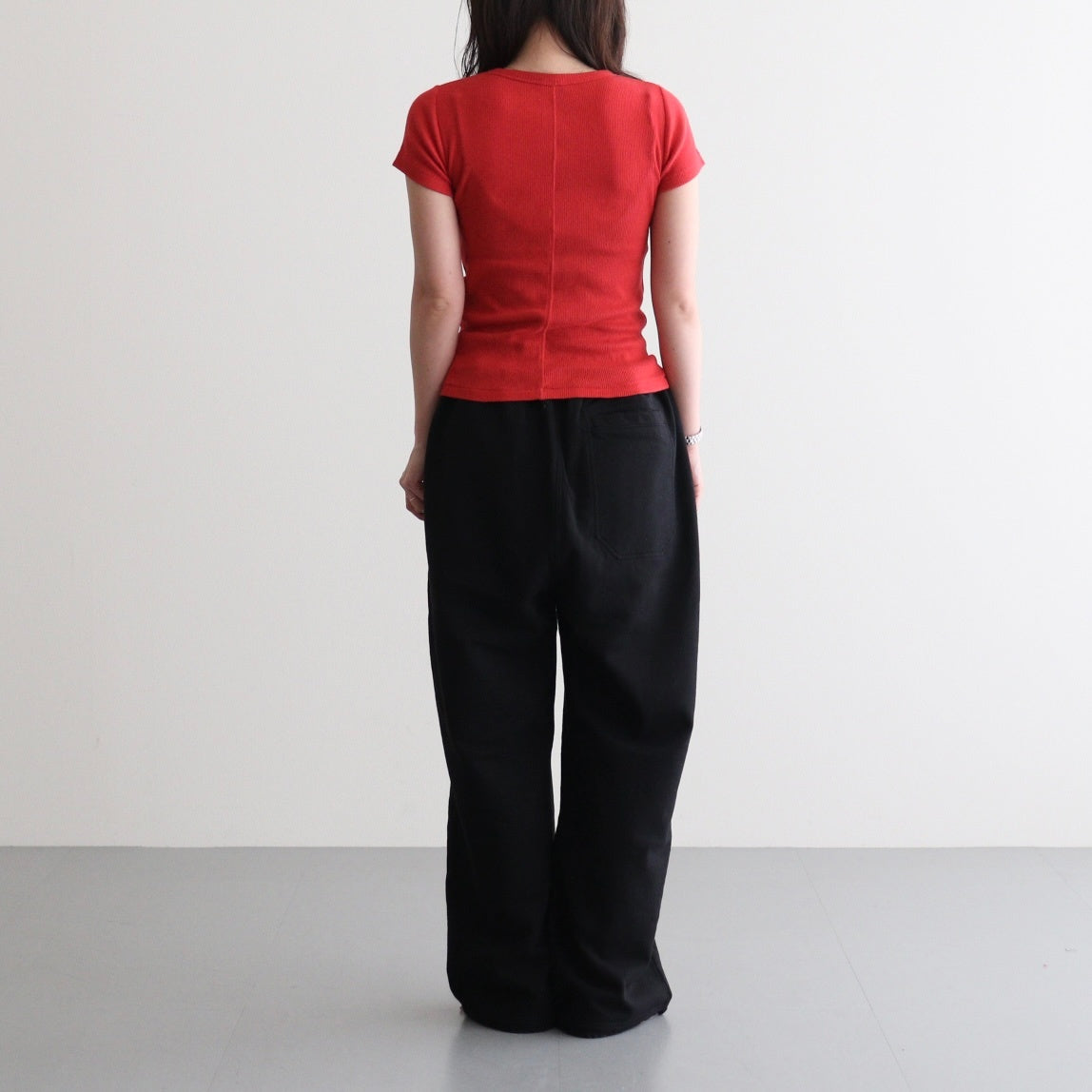 Gauze Teleco Tee #RED [I26SS-CUT2]