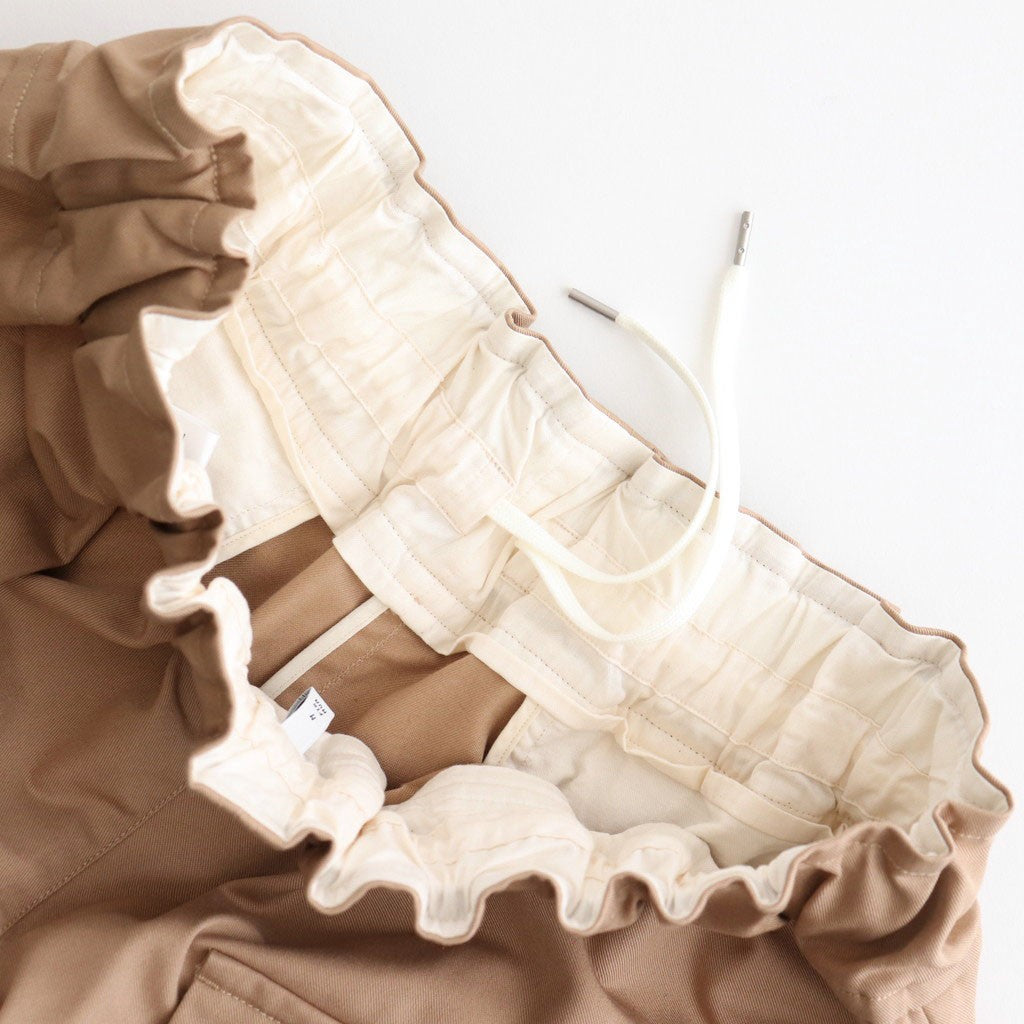 FB1PT - TC・ハイカウントスタンダードチノ テーパードパンツ #12 Beige [SN_FR1201PF]