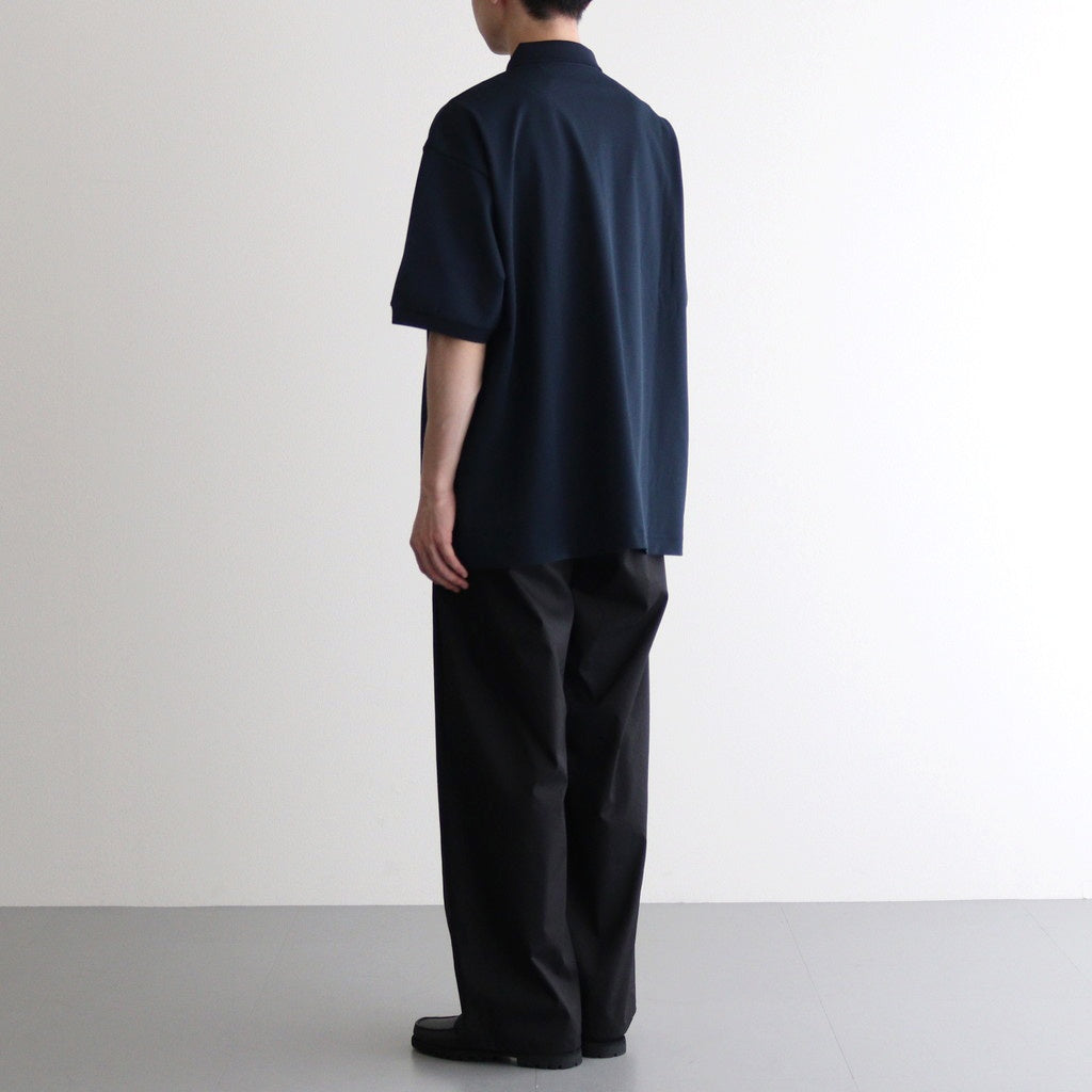 DRY PIQUE JERSEY S/S POLO #NAVY [FSC251-70230]