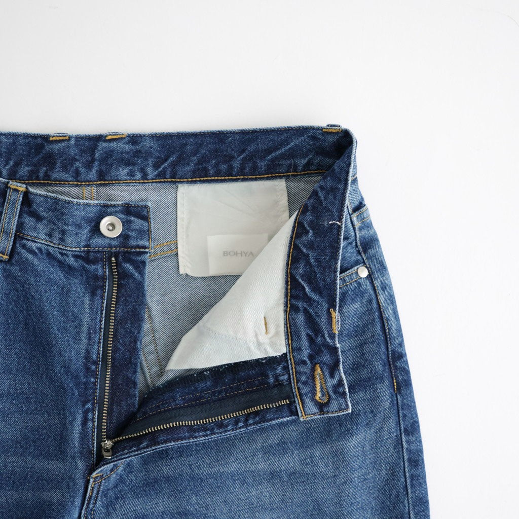 HARUKI 5P JEANS - STRAIGHT- VINTAGE #INDIGO [BO-26FW-PT02U]