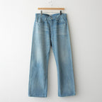SELVEDGE FADED LIGHT DENIM PANTS #LIGHT INDIGO [A25SP02DE]