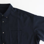 SEERSUCKER B.D SHIRT #NAVY [FSC252-50043]