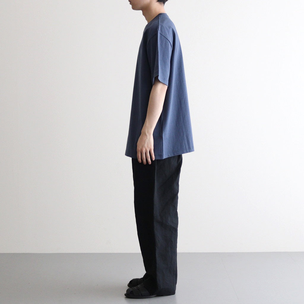 Waste Cotton S/S Tee #NAVY [TP241-70010]