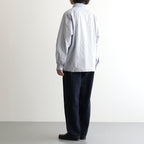 HEMP DENIM PANTS - WIDE TAPERED #indigo [34-10.5H]