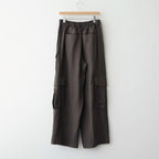 VIS/LI/RA TWILL CARGO TROUSERS #KHAKI BROWN [ST.1434]