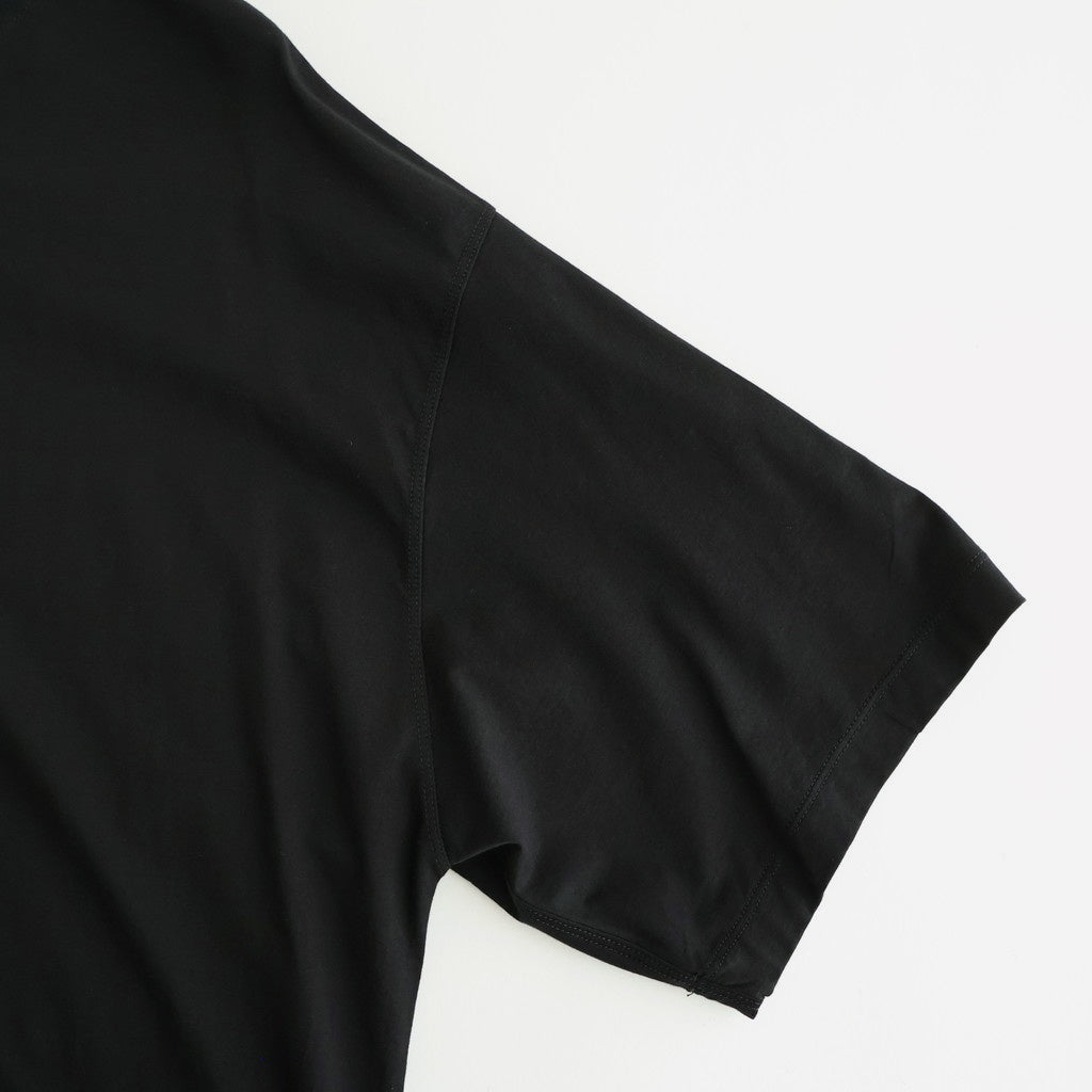 46G Suvin Cotton YOKE T-shirt #BLACK [YK26SS01226CS]