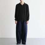 Westpoint Chino Wide Tapered Trousers #NAVY [GM261-40151B]