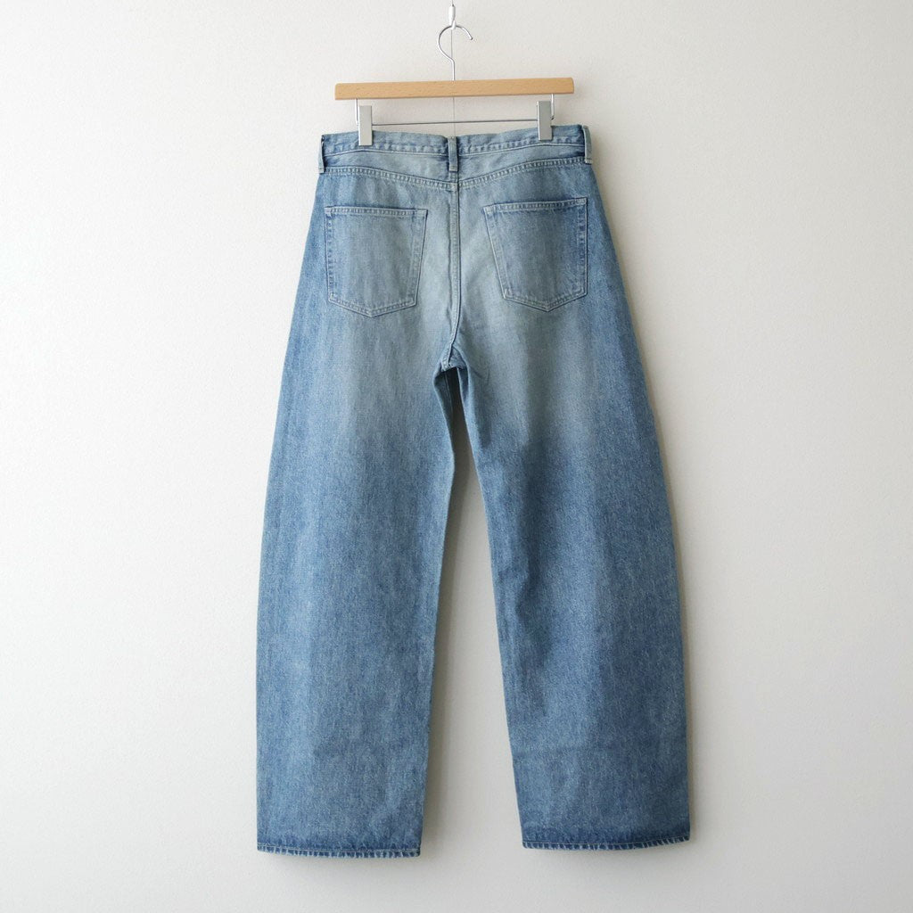 ROUND DENIM PANTS #INDIGO [ST.1572]
