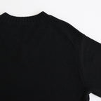 SUMMER CASHMERE KNIT V-NECK P/O #BLACK [A25SV02CK]