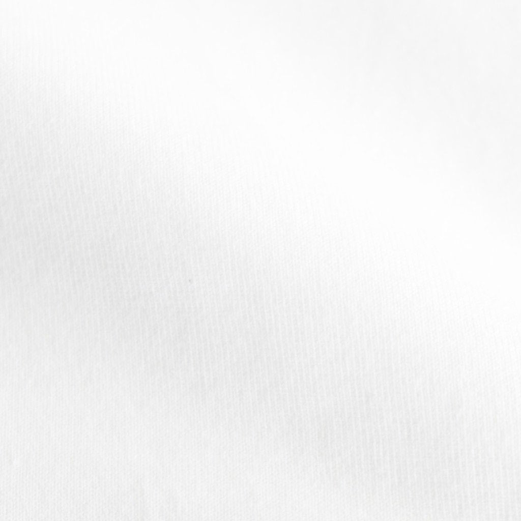 綿天竺 製品プリント S/S ポケットTシャツ #WHITE [HO-T015-051]