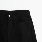 VINTAGE CORDUROY ROUND PANTS #BLACK [ST.1573]