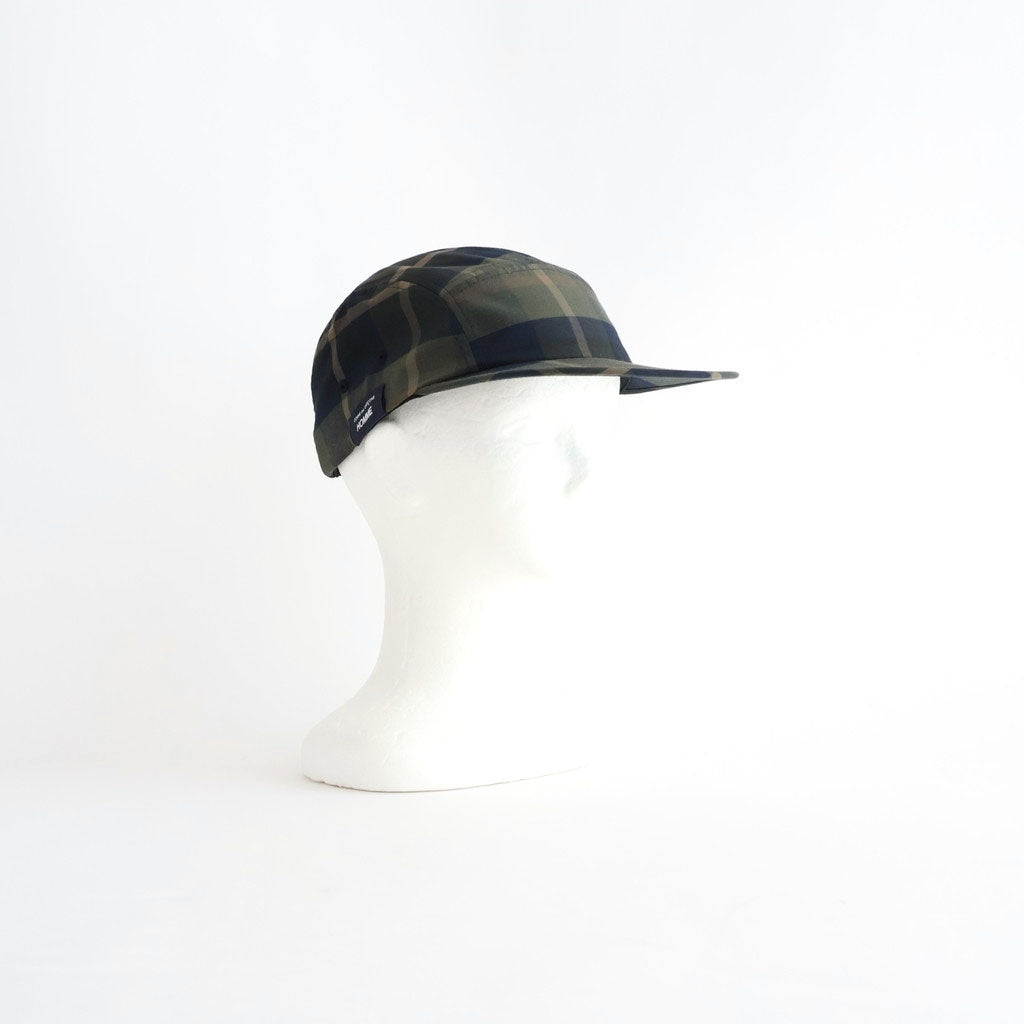 BRIEFING 綿エステルチェック キャップ #KHAKI [HQ-K602-051