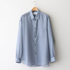 SHEER STRIPE SHIRTS LOOSE FIT #BLUE STRIPE [2541000507]