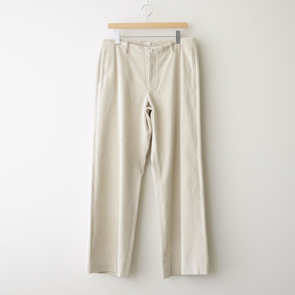 Cotton & Rayon Corduroy Pants #Off-White [OFH011PT11]
