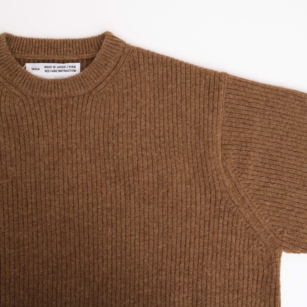 Natural Wool Knit #NATURAL BROWN [11052201]