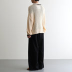 FILL SWEATER #IVORY [NG24S-06SW01C]