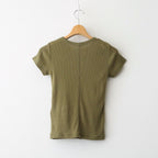 Gauze Teleco Tee #KHAKI [I26SS-CUT2]