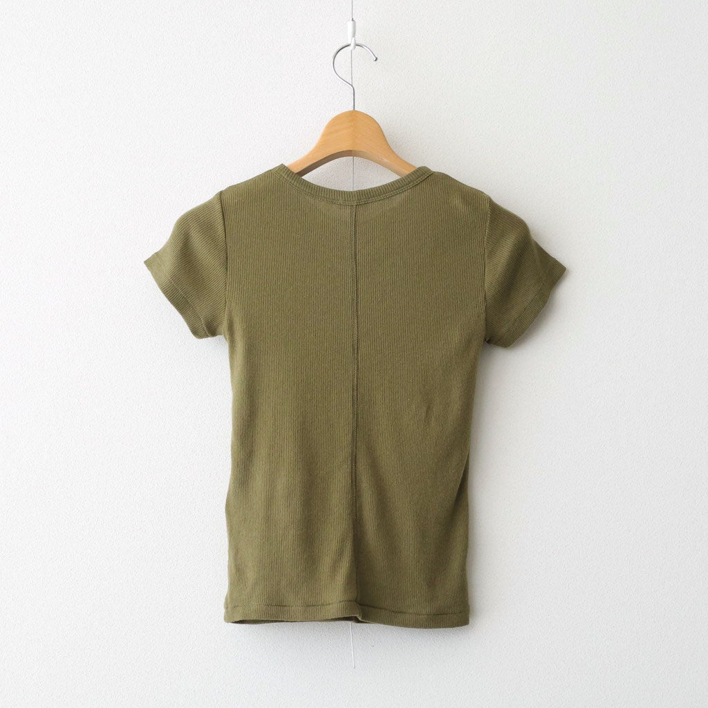 Gauze Teleco Tee #KHAKI [I26SS-CUT2]