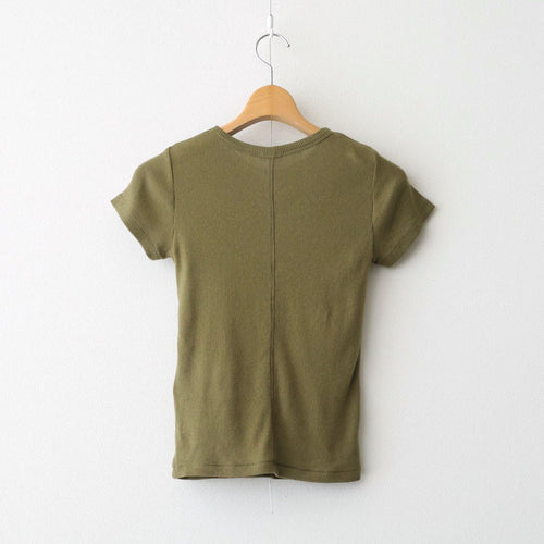 Gauze Teleco Tee #KHAKI [I26SS-CUT2]