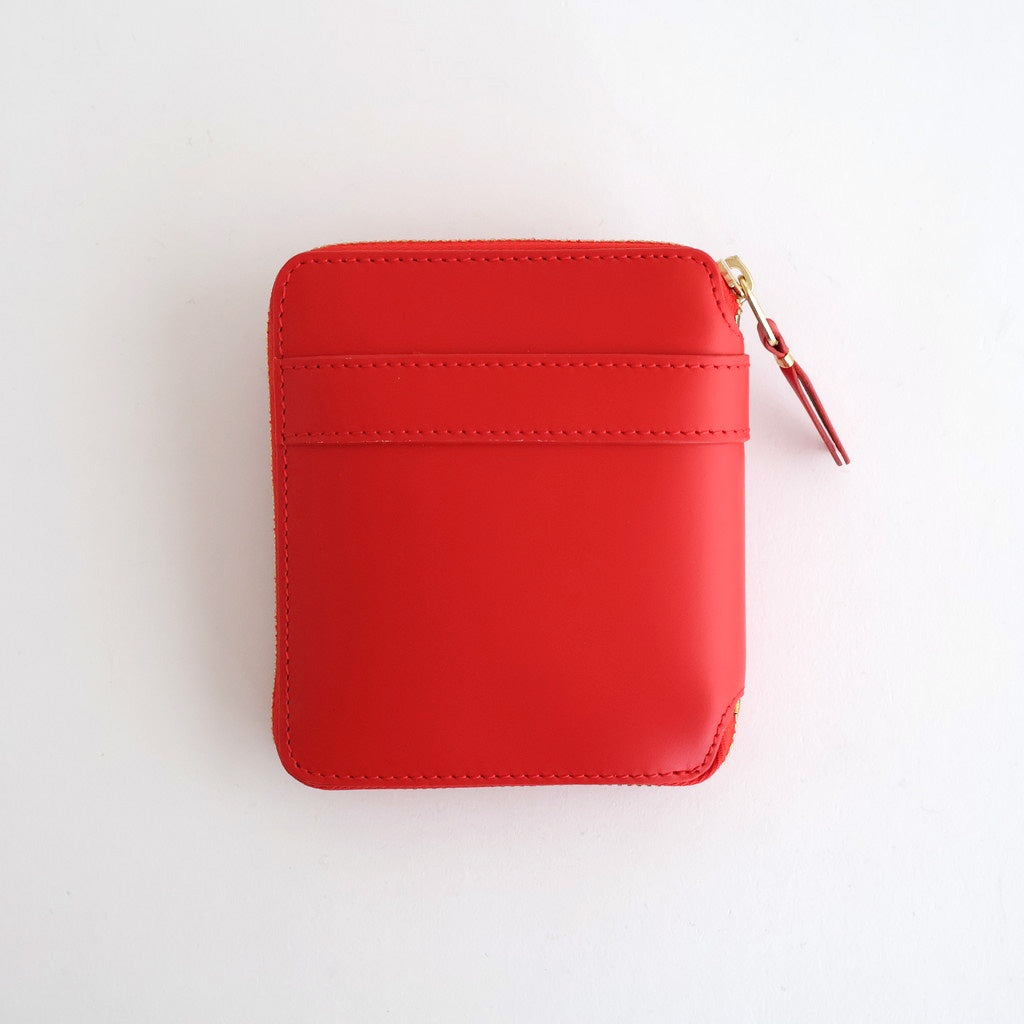 二つ折りZIP財布 - BIG BOW #Red [8Z-O210-051]