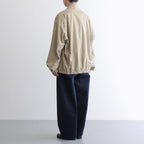 POWDER COTTON SWING TOP BLOUSON #BEIGE [FSC254-30061]