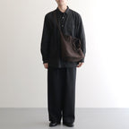 3WAY MIDIUM TOTE（OIL SUEDE） #DARK CHOCO [MS-1]