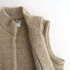 Wool Fleece Vest #NATURAL BEIGE [13052405]