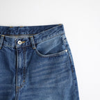 HARUKI 5P JEANS - STRAIGHT- VINTAGE #INDIGO [BO-26FW-PT02U]