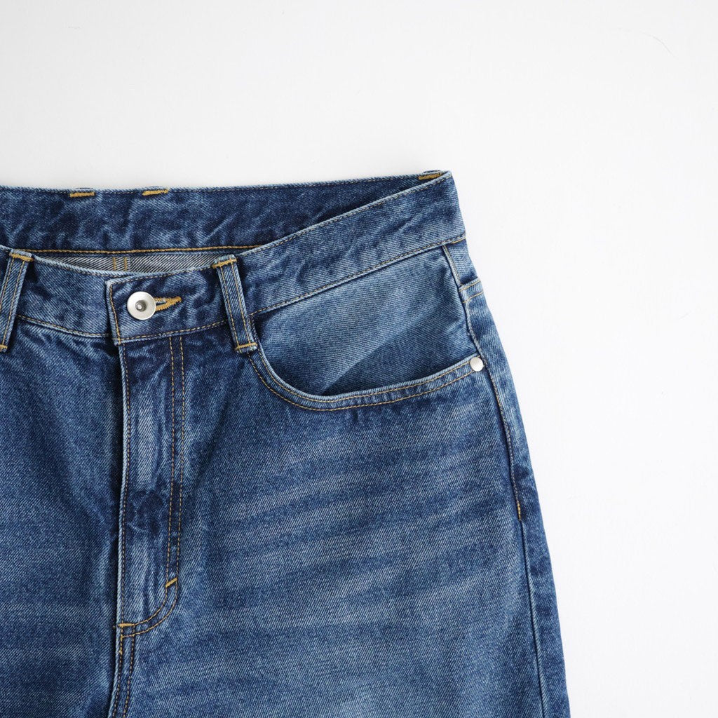 HARUKI 5P JEANS - STRAIGHT- VINTAGE #INDIGO [BO-26FW-PT02U]