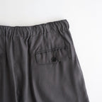 CUPRO EASY PANTS #GRAY [YK26SS01288P]