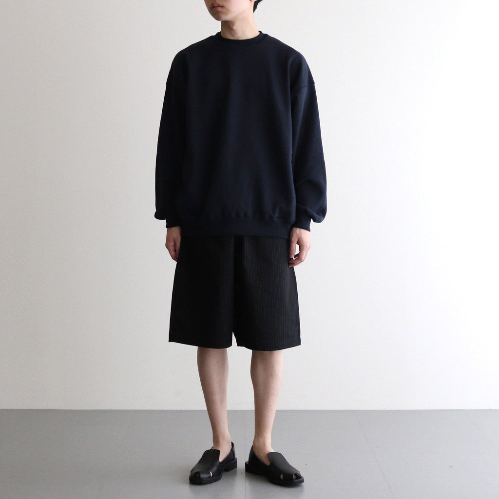 CORPORATE EASY SHORTS #BLACK STRIPE [FSC251-40039B]