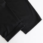 Silicon Poplin Two Tuck Easy Pants #BLACK [GM251-40148]