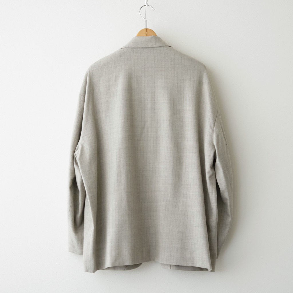 よそいき2WayカラーJK #BEIGE STRIPE [D226-J132]
