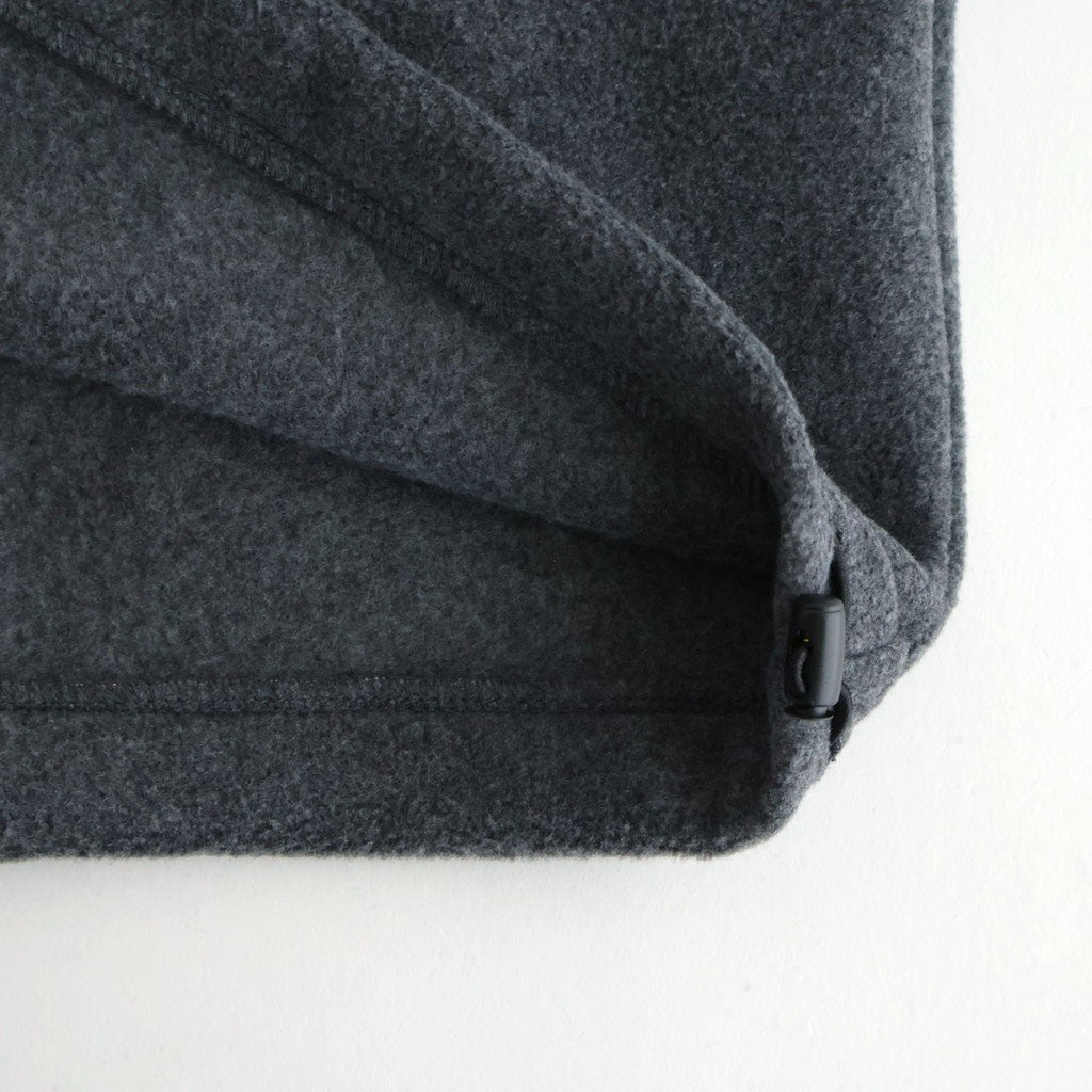 Fleece Loose Fit Track Jacket #DK.GREY [I25AW-BC120]