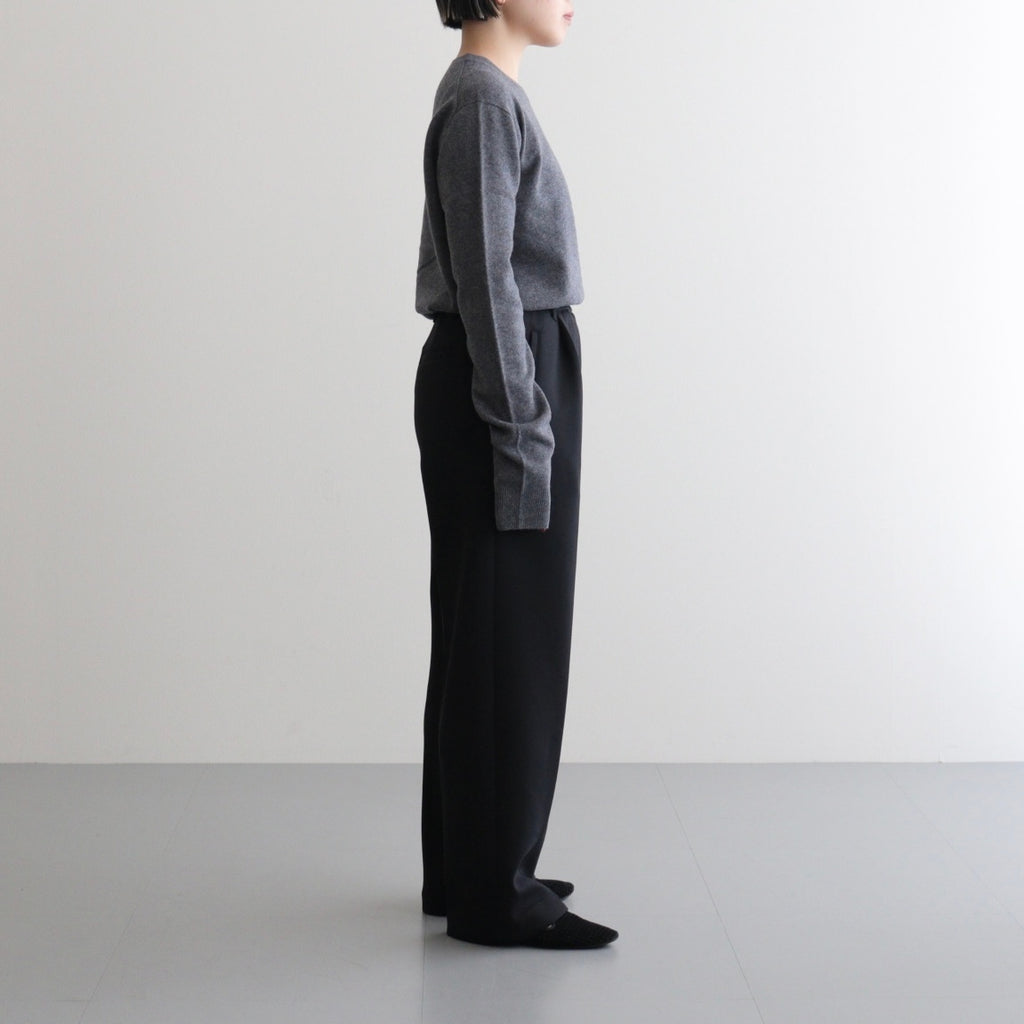 Wool Cashmere Seamless Knit #GRY [12520538]