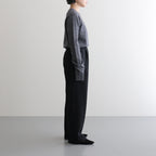 Wool Cashmere Seamless Knit #GRY [12520538]