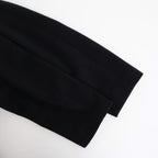 SUPER FINE WOOL MOSSER CHESTERFIELD COAT #BLACK [A25AC02WM]